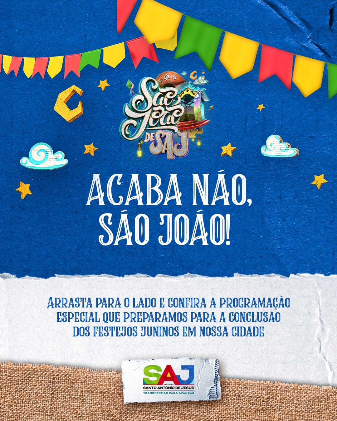 Prefeitura de Santo Antônio de Jesus dá segmento aos festejos juninos