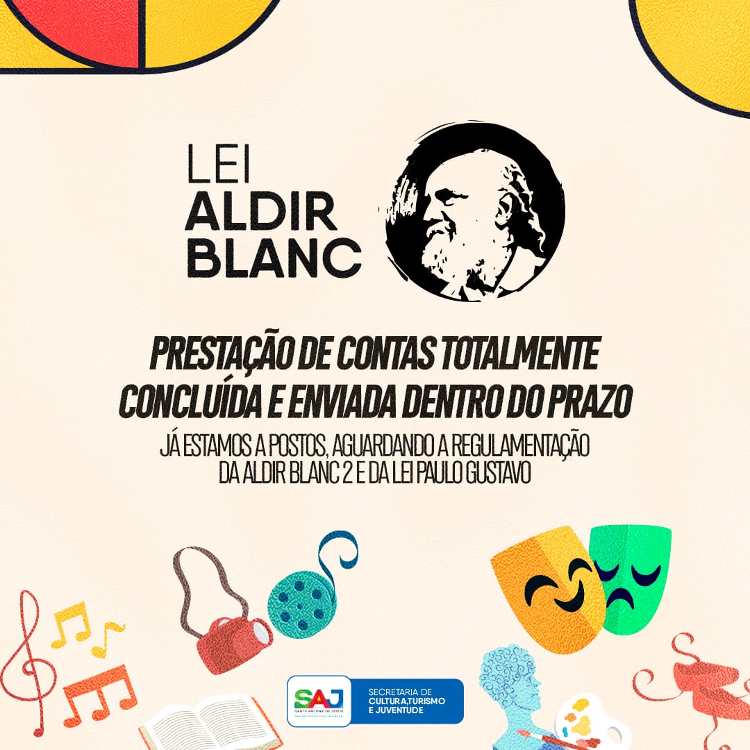 Prefeitura de Santo Antônio de Jesus apoiou 124 projetos culturais através da lei Aldir Blanc em 2022