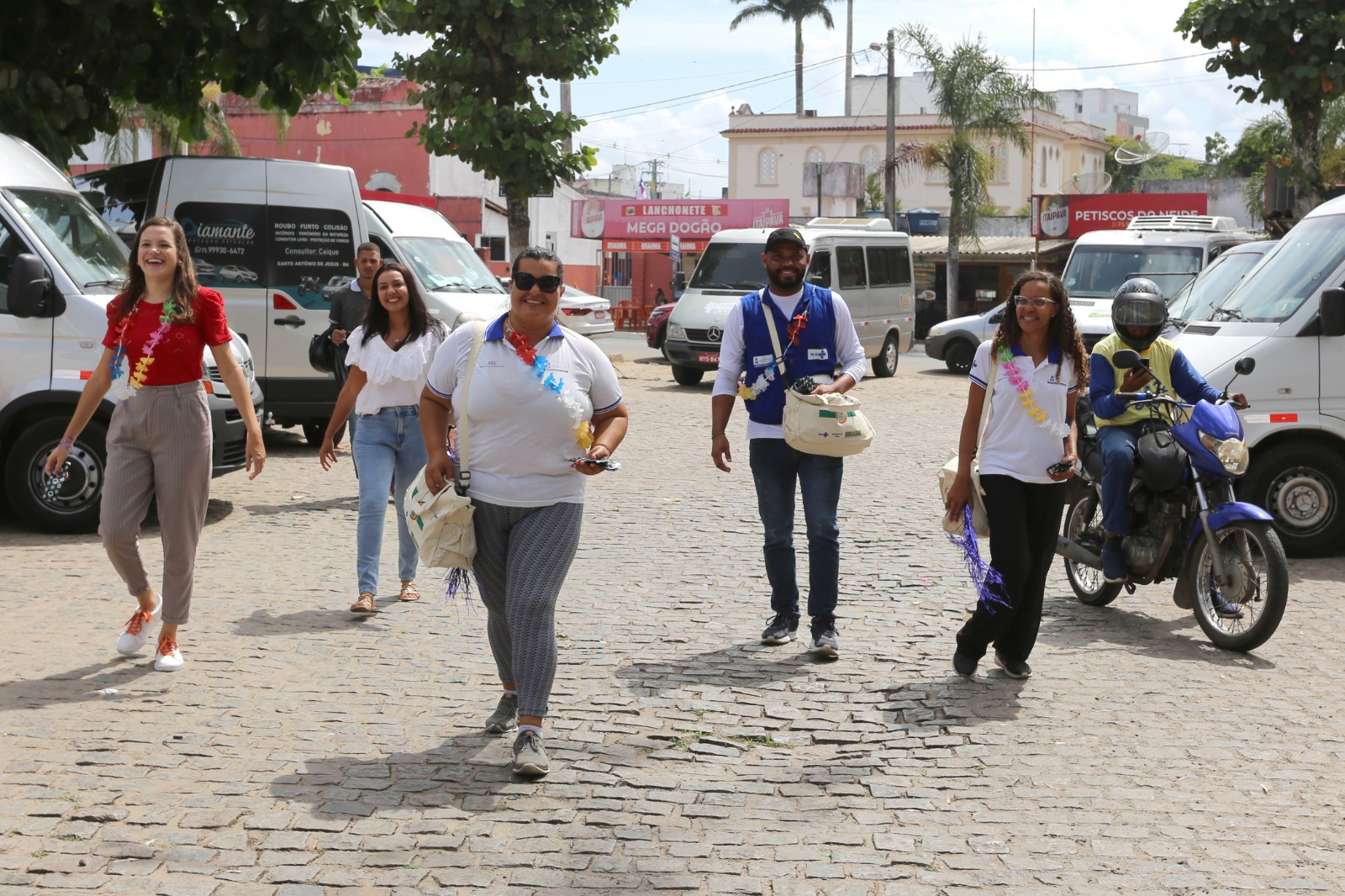 Prefeitura de Santo Antônio de Jesus, através da Secretaria Municipal de Saúde (SMS), realizou Pit stop de conscientização