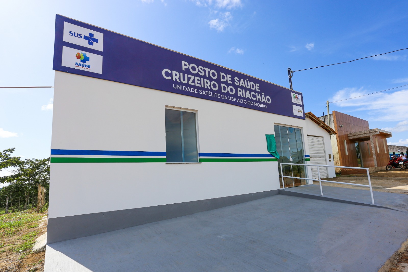 SAJ: Prefeitura realizou, na última quarta-feira (01), reinauguração da Unidade de Saúde do Cruzeiro do Riachão