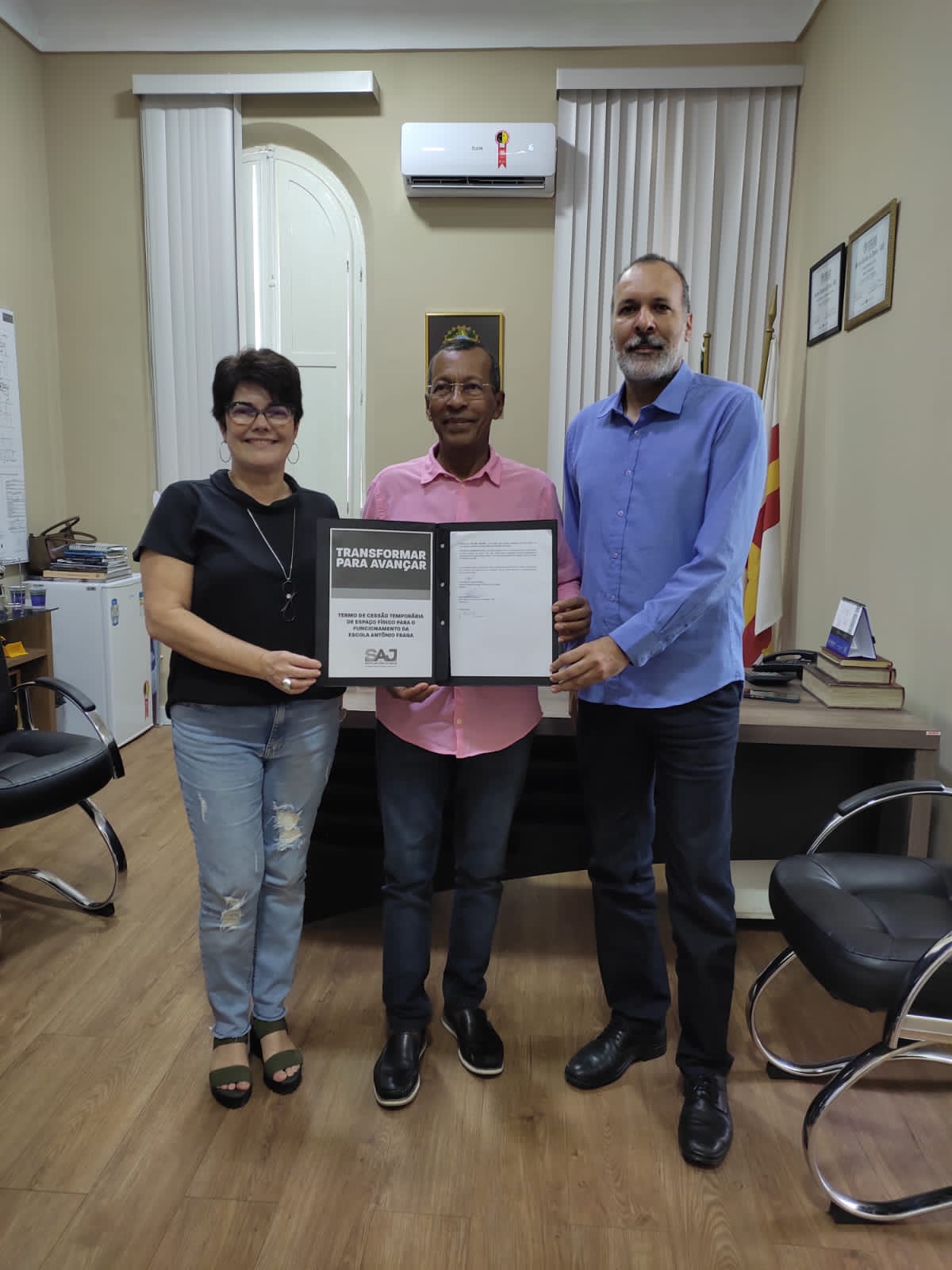 Prefeitura de Santo Antônio de Jesus assinou, nesta quarta-feira (08), termo de colaboração com o IFBA-SAJ