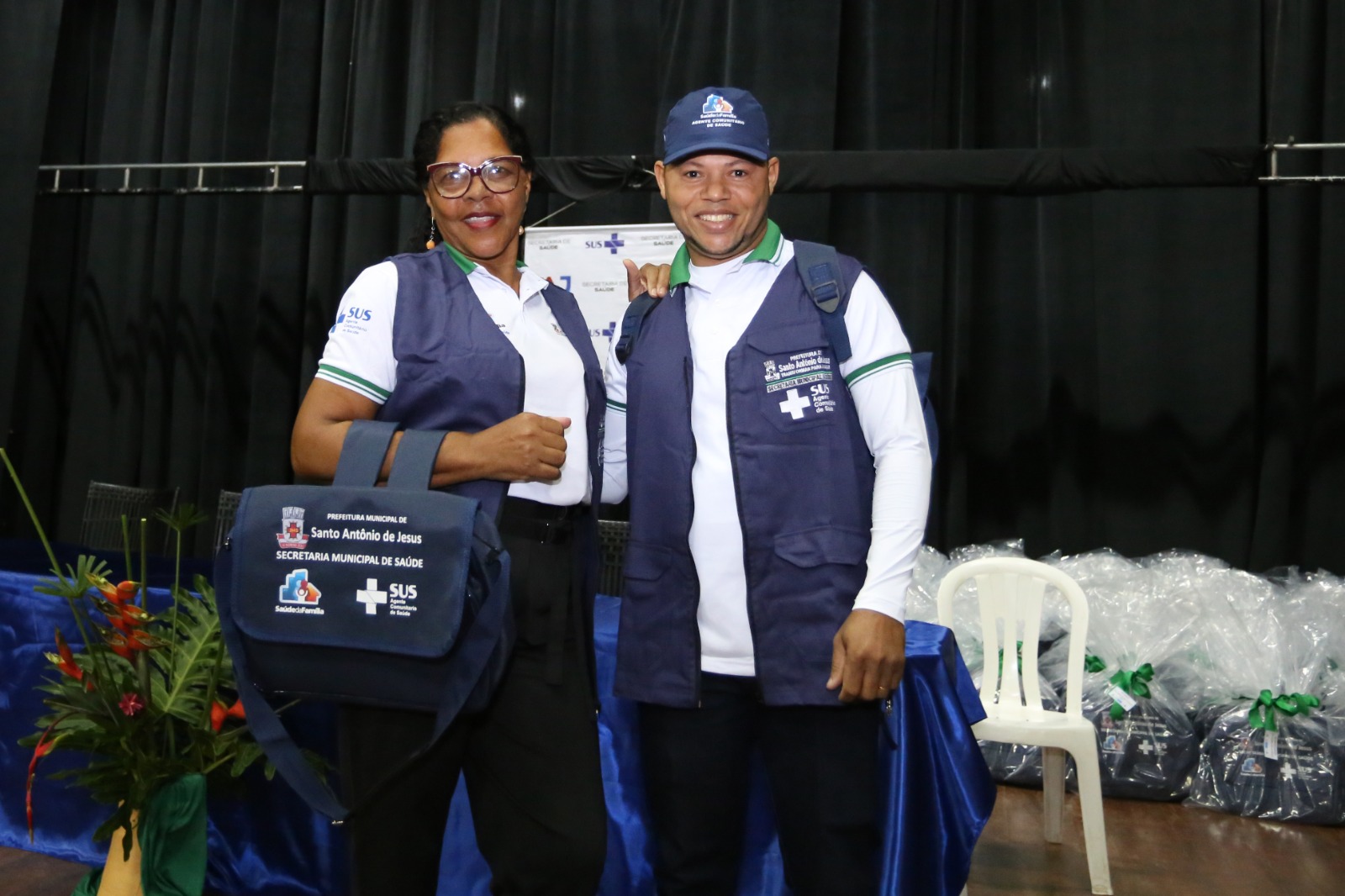 Prefeitura de Santo Antônio de Jesus realizou entrega de fardamento para os Agentes Comunitários de Saúde (ACS)