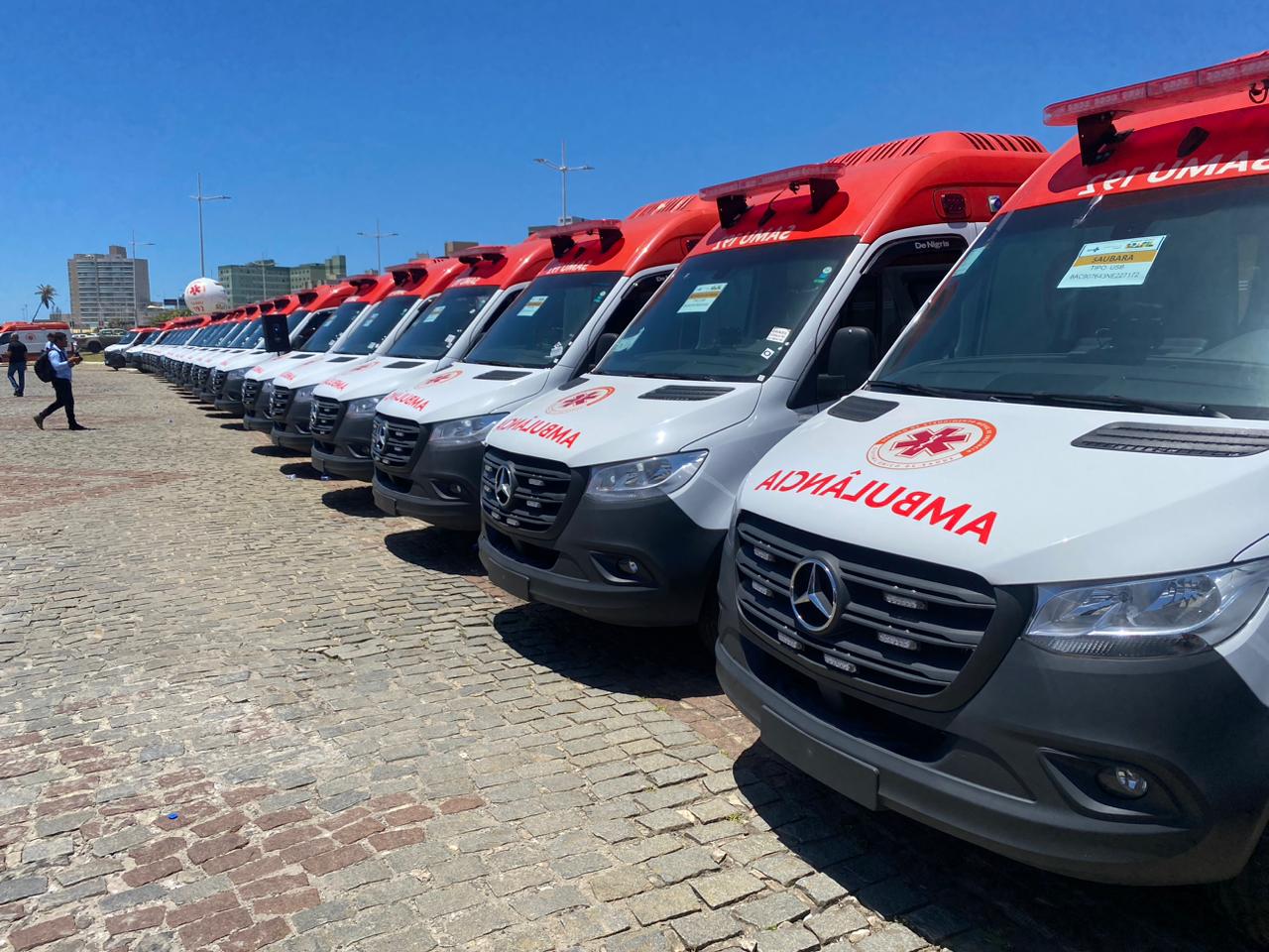 Prefeitura de Santo Antônio de Jesus, através do Governo Federal, recebeu duas novas ambulâncias SAMU