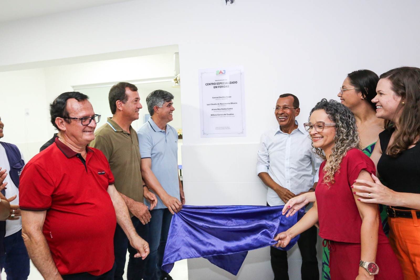 SAJ: Prefeitura realizou reinauguração do Centro Especializado em Feridas e Programa Melhor em Casa