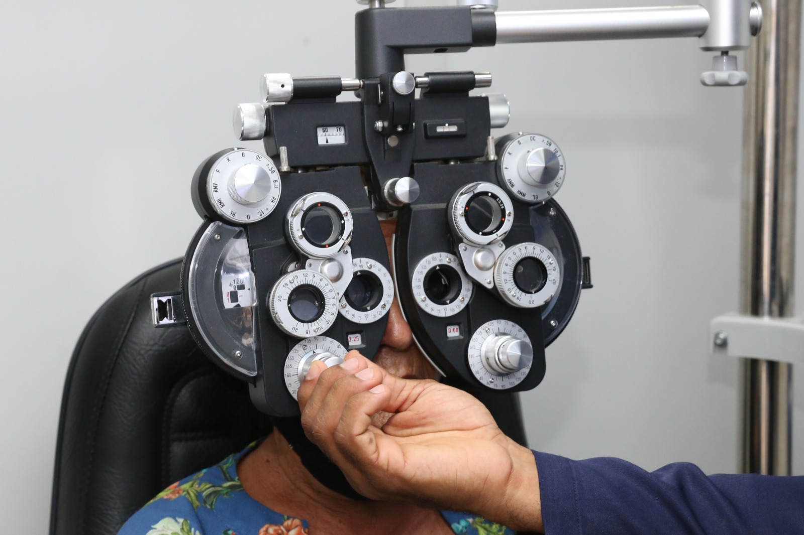 SAJ: Prefeitura está realizando, em parceria com a ONG Instituto Mais Visão, um mutirão para realização de exames oftalmológicos