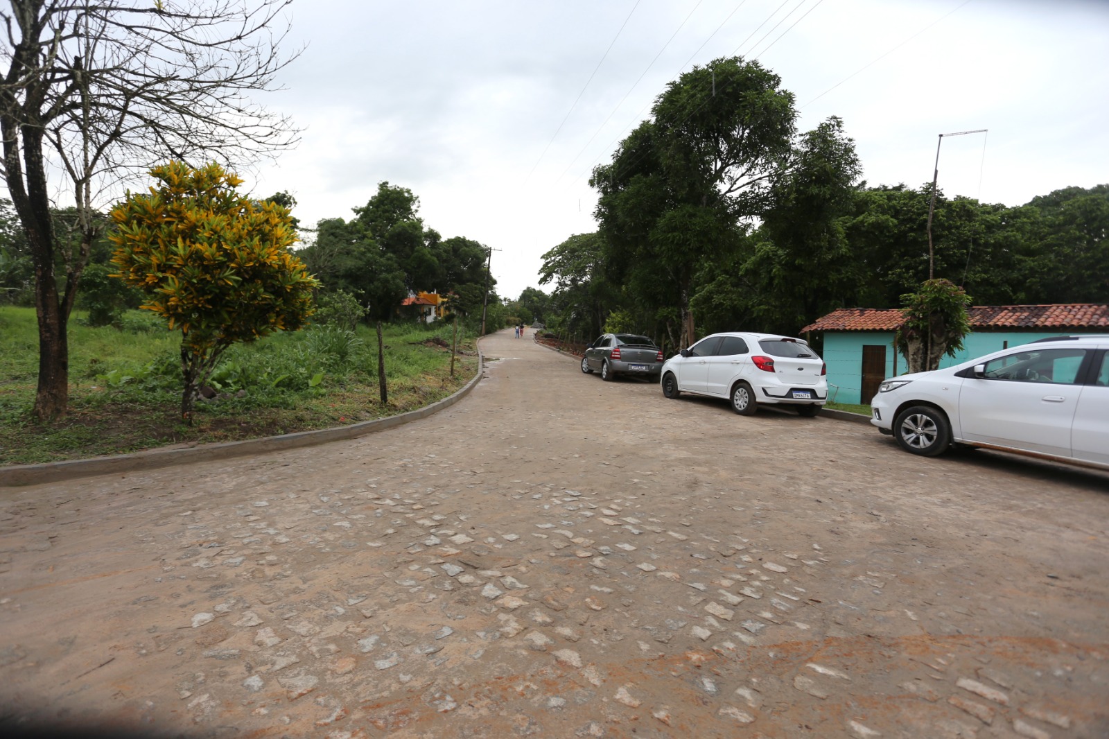 Prefeitura de Santo Antônio de Jesus realizou inauguração da obra de pavimentação da Sapucaia
